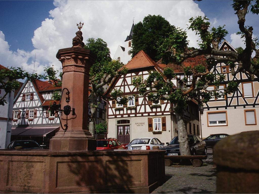 Hotel Garni Zur Bergstrasse Zwingenberg  Extérieur photo